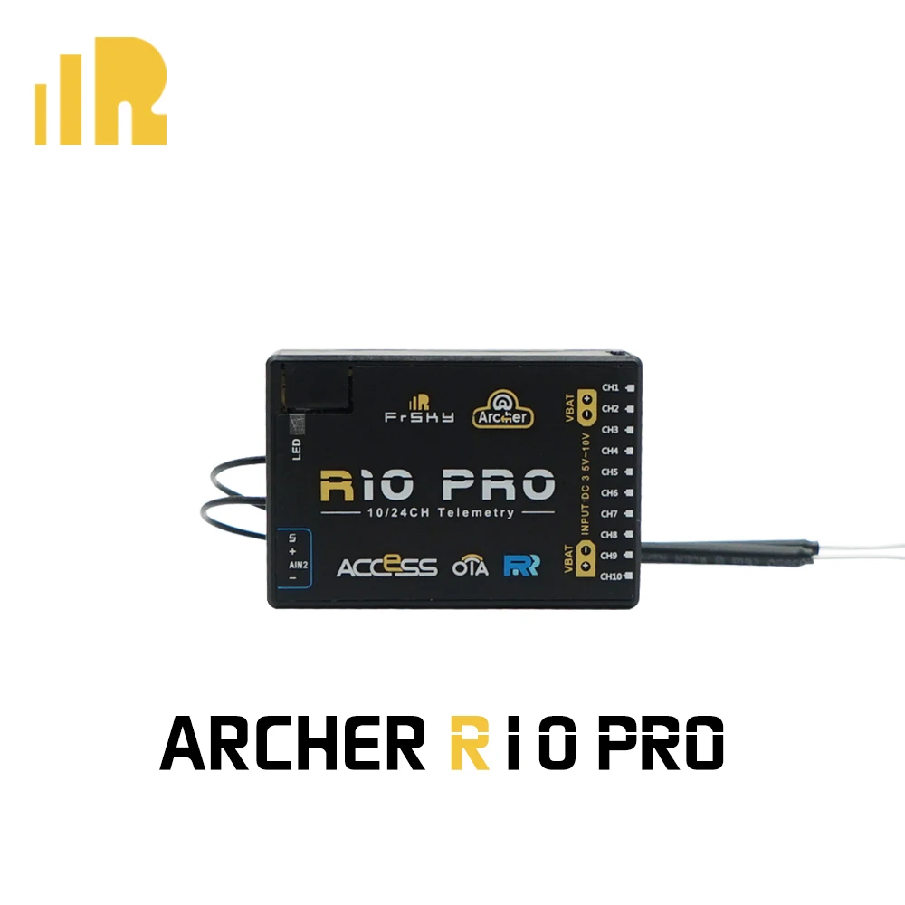 FrSky ARCHER R10 Pro OTA 2 4G 10/24CH доступ S. Порт F. PWM SBUS полный диапазон телеметрический