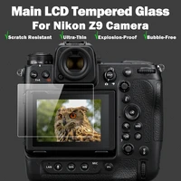 z9 camera glass film 9h hardness tempered glass ultra thin lcd screen protector for nikon z 9 camera
