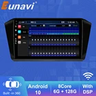Автомагнитола Eunavi, 2 Din, Android 10, для VW Volkswagen Passat B6 2012-2017, мультимедийный аудиоплеер MAGOTAN, 10,1 дюйма, GPS-навигация