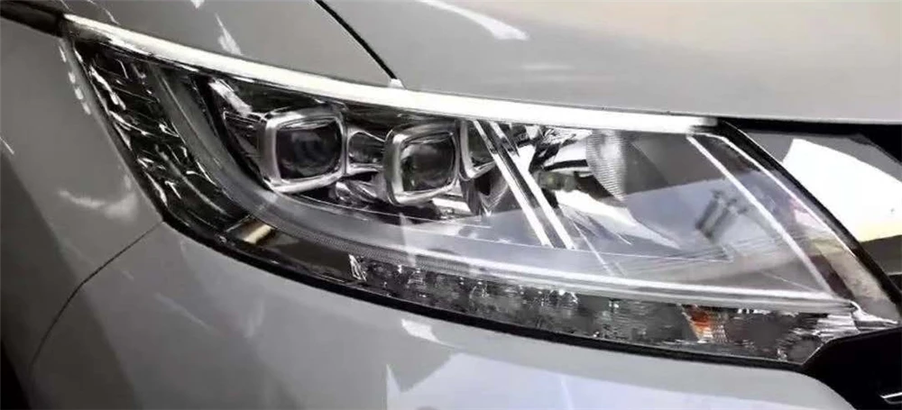2 шт. ультратонкие автомобильные DRL светодиодный дневные ходовые огни белый указатель поворота желтая направляющая полоса для сборки фар Прямая поставка