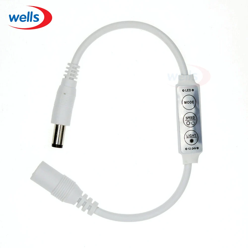 Новинка 1 шт. мини светильник 3 клавиши контроллер с регулировкой яркости двойной