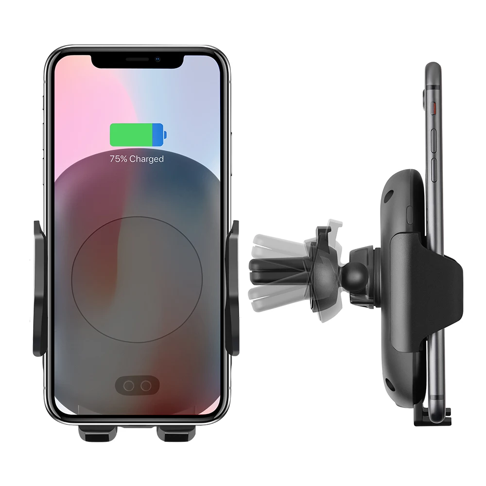 10 Вт Быстрое Qi Беспроводное Автомобильное зарядное устройство для iPhone 11 Pro XSMax XR