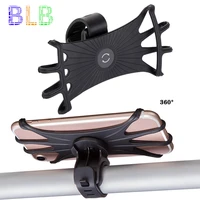 silicone bicycle phone holder xiaomi m365 pro electric scooter accessories phone holder for iphone mobile stand phone mount bike
