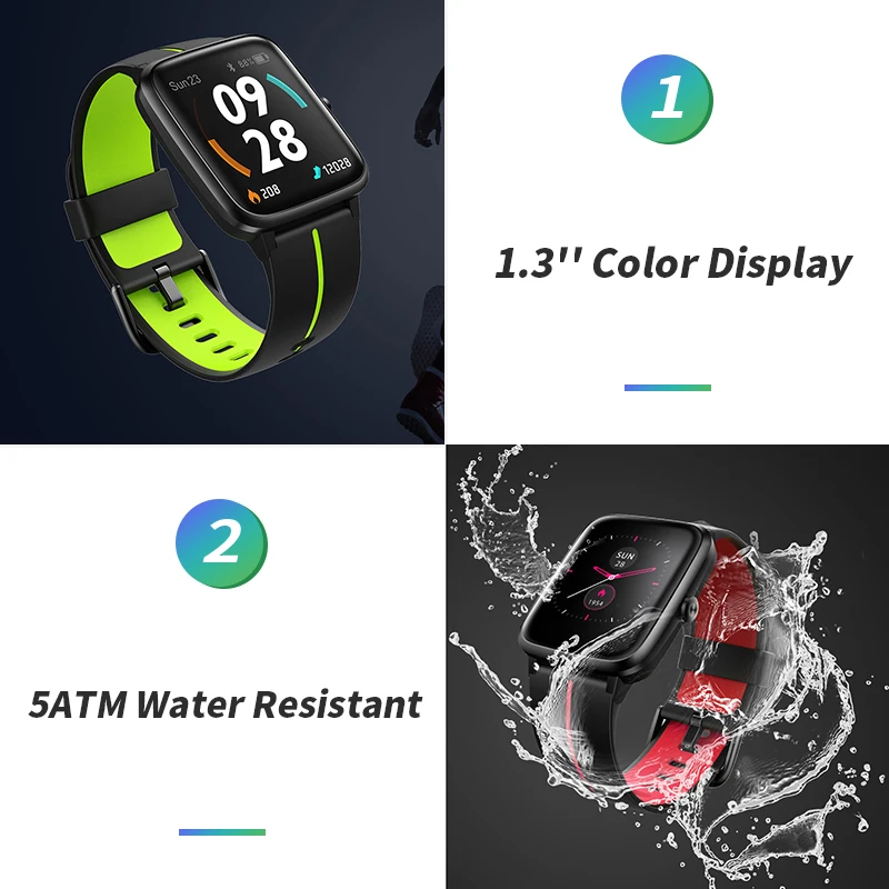 Смарт-часы Ulefone с GPS 1 3 дюйма 210 мА · ч |