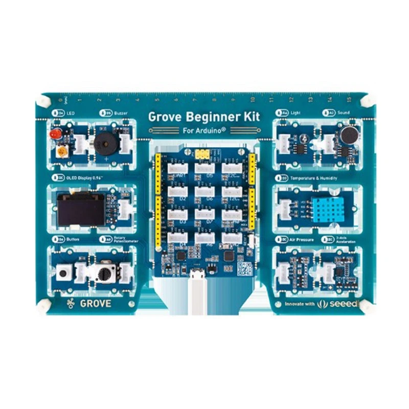 

Sensor Starter Learning Kit for Uno Development Board Graphical Programming Compatible with for Arduino