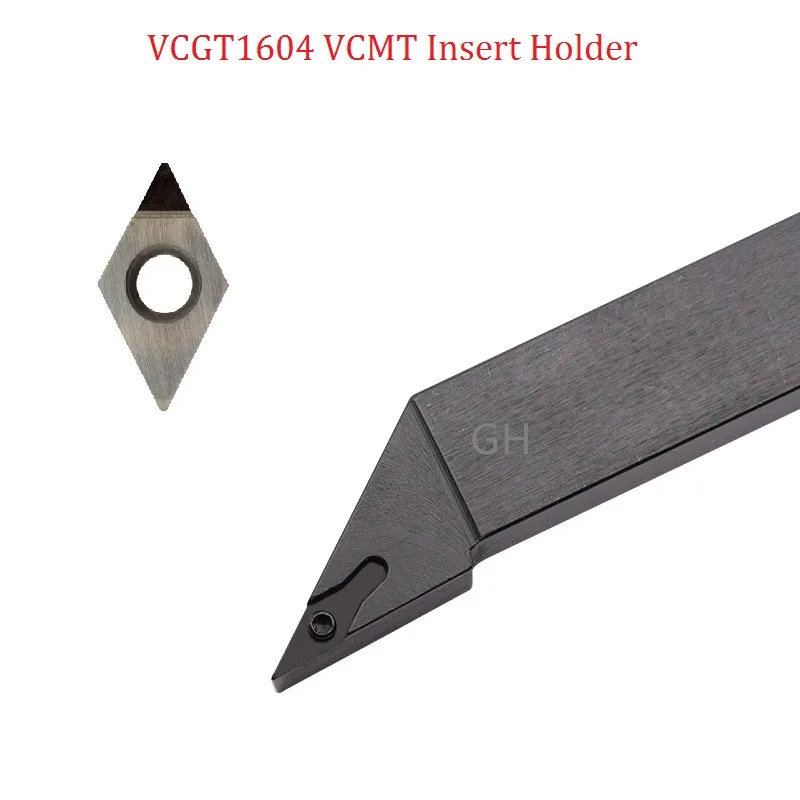 Держатель SVJCR/L VCGT1604 VCMT11 PCD карбидная вставка внешний токарный инструмент SVJCR1212 1616