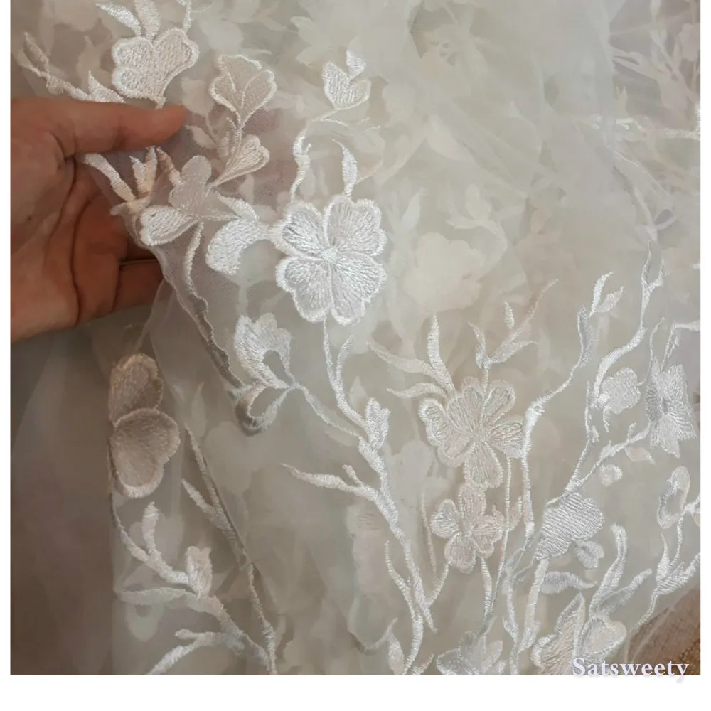 Высококачественные Женские Свадебные вуали из Мягкого Тюля белые/цвета слоновой