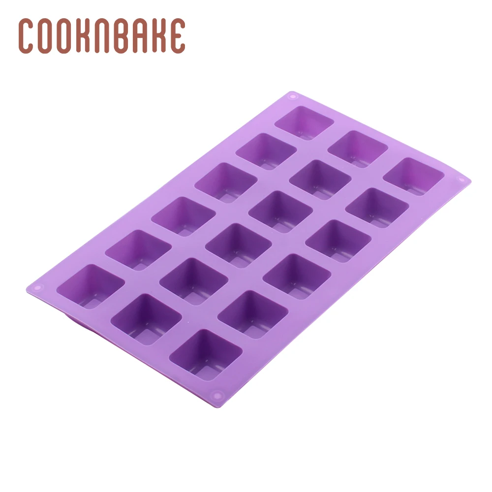 COOKNBAKE силиконовая форма для шоколада конфет квадратная желе ледяной кубик поднос
