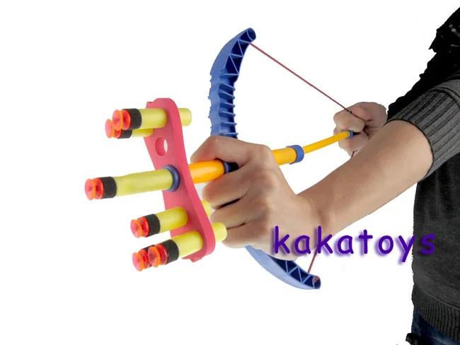 

New Bow and Arrow Shooting Combination with Suction Cup Soft Bullets Children's Outdoor Sports Toys Parent-child Interaction