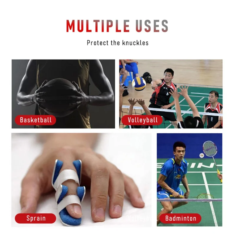 

5pcs Stretchy Sports Finger Sleeves Arthritis Support Finger Guard Basketball Volleyball Finger Protection