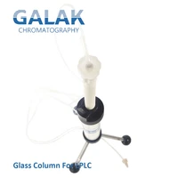 low pressure liquid chromatography protein biochemical purification 15x200mm empty glass column