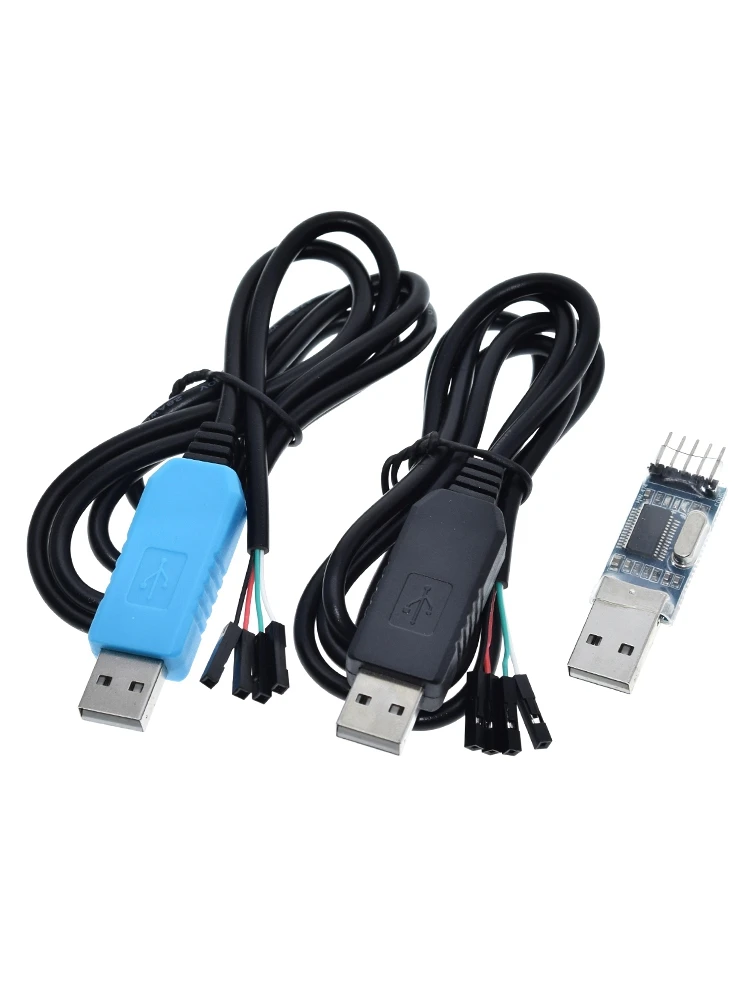 Модуль адаптера преобразователя PL2303 PL2303HX/PL2303TA USB в RS232 TTL с пыленепроницаемой