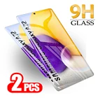 Стекло для экрана 2 шт. для Samsung Galaxy A72 защита для экрана для samsung a52 a32 a42 a02 прозрачное Защитное стекло для экрана 9H
