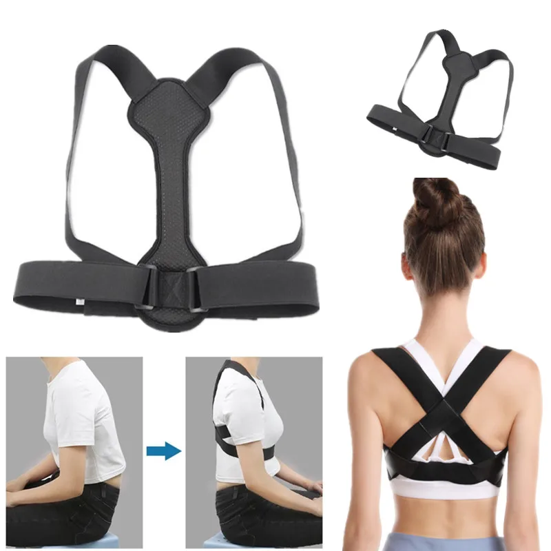 

Adjustable Comfortable Durable Spine Lumbar Hunchback Support Molding Strip Ventilate Good Resilience Posture Corrector