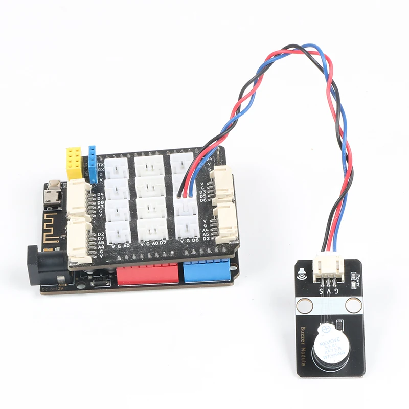 

Active buzzer module High/low level trigger buzzer control board sound sensor ph2.0 interface