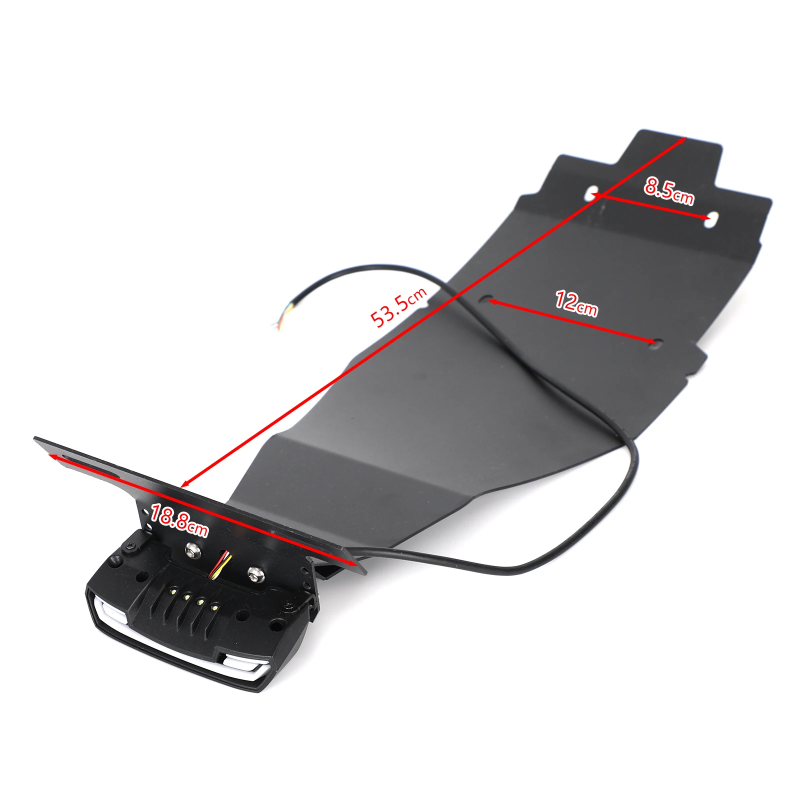 Кронштейн номерного знака с задней подсветкой для уличного близнеца 900 2016 2017 2018