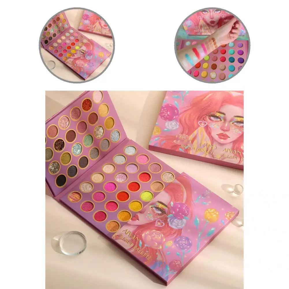 

Безопасные стойкие пигментные тени для век, палитра теней для век без стимуляции, без виньетирования, палитра теней для век