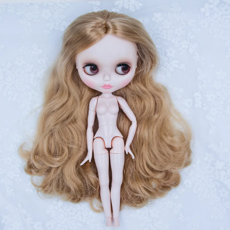 YM21 Neo Blyth кукла NBL Заказная блестящее лицо, 1/6 BJD шарнирная кукла Ob24 кукла Blyth для девочки, игрушки для детей YM01 - Цвет: YM21