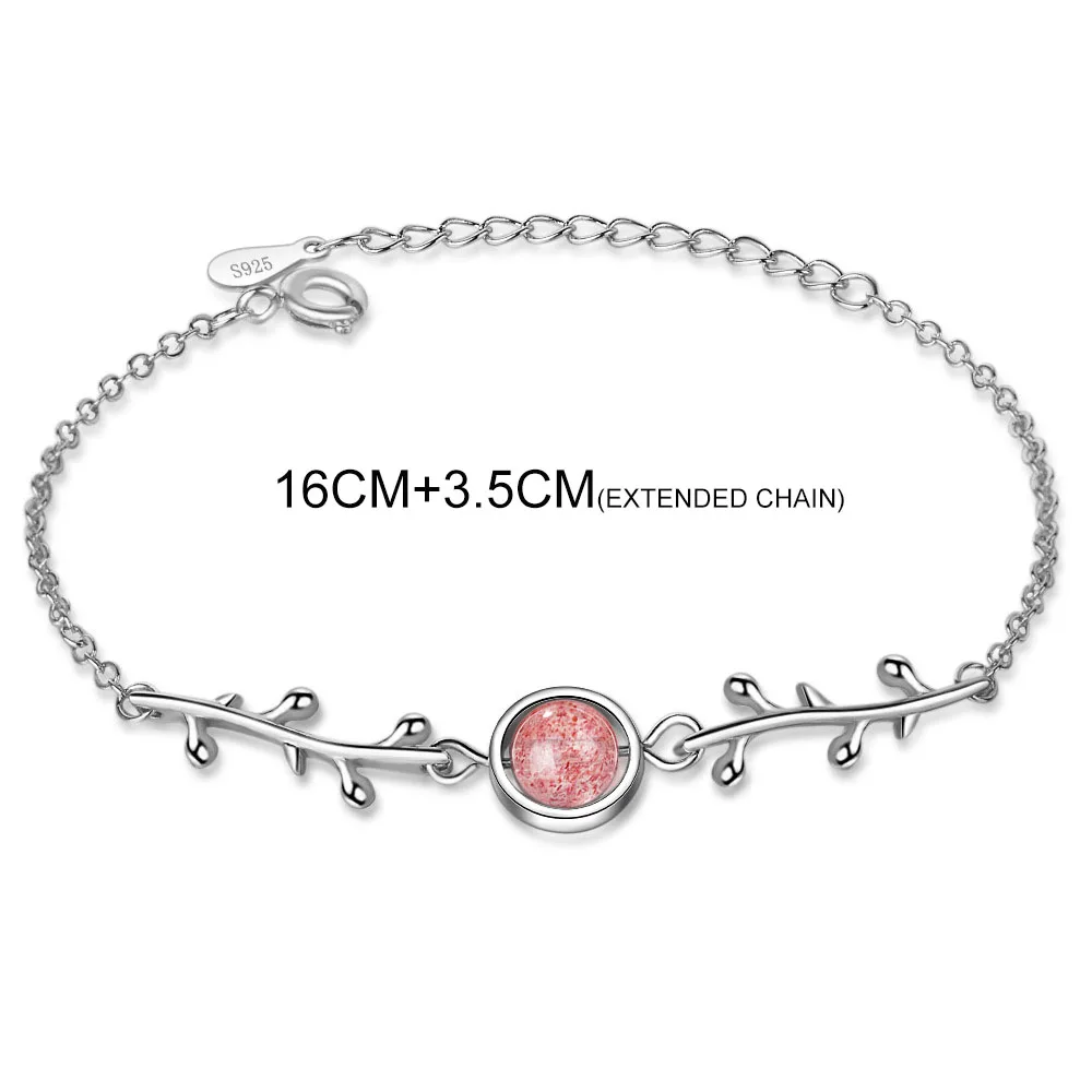 MEETSOFT серебряный цвет аксессуары трендовый браслет с изображением клубники для