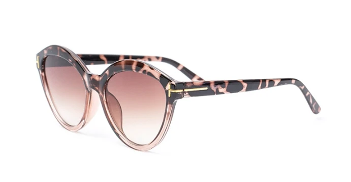 pink leopard 47129 сексуальные солнцезащитные очки кошачий глаз мужские и женские модные UV400 очки - Цвет линз: pink leopard