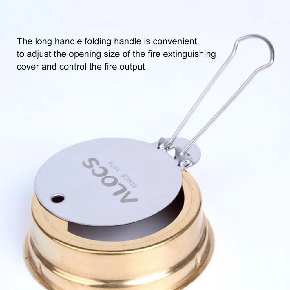 

Rust-proof Outdoor Supplies Spirit Burner Alcohol Stove for Backpacking