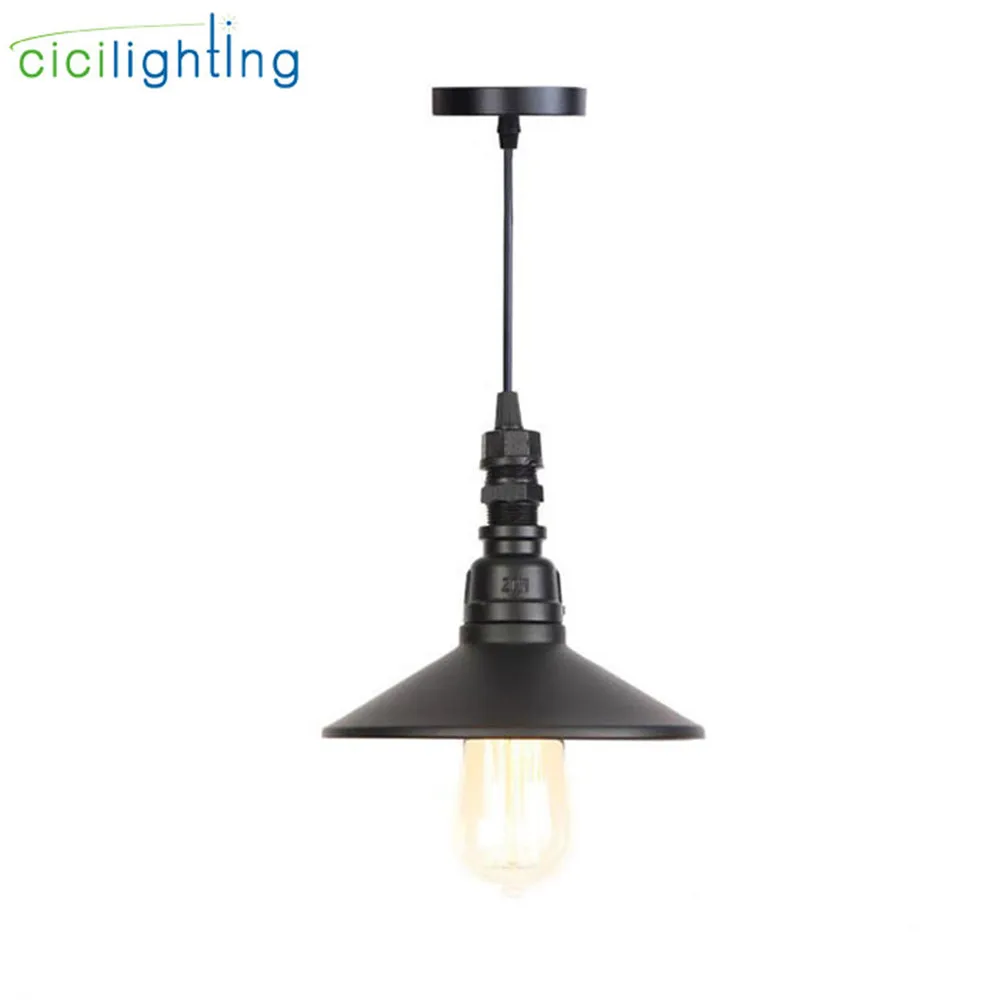 Промышленный Винтаж Эдисон лампы водяная труба подвесной светильник в