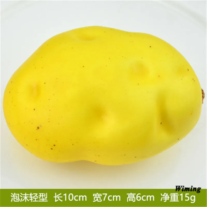 Имитация картофеля модель искусственные поддельные овощи для дома свадьба