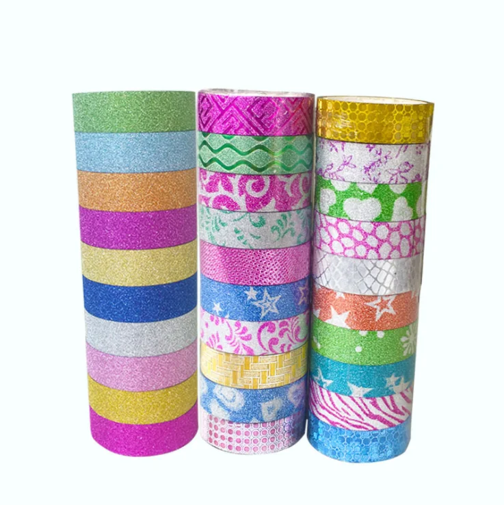 10 шт. блестящая изоляционная лента Васи канцелярские принадлежности для