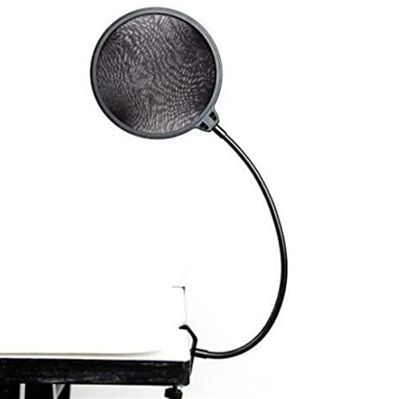 Protection Popfilter Filter Screen For Microphone Mic Mask Studio Metal + ABS | Электроника