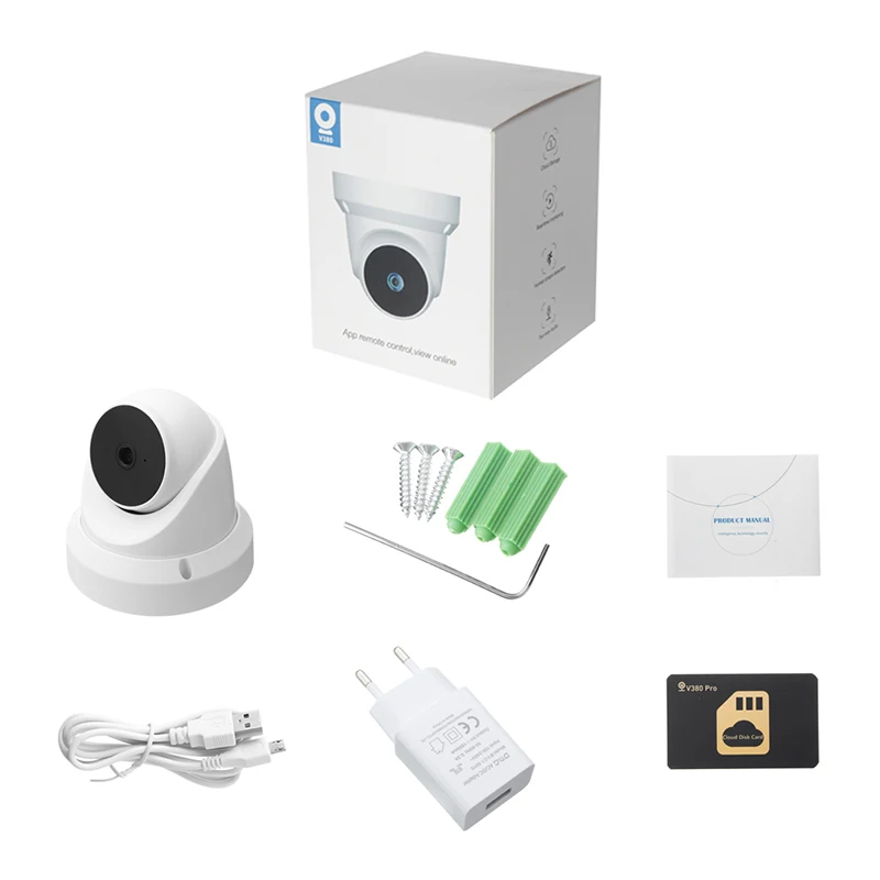 

INQMEGA 1080P Intelligent Security IP Camera Waterproof Security Indoor Surveillance Camera CCTV Night Vision Video Surveillance