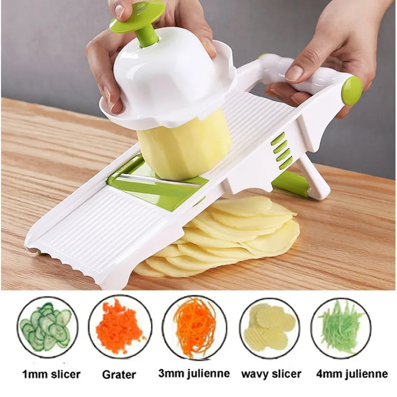 Овощерезка Терка мандолин Овощечистка резак многофункциональный морковный лук