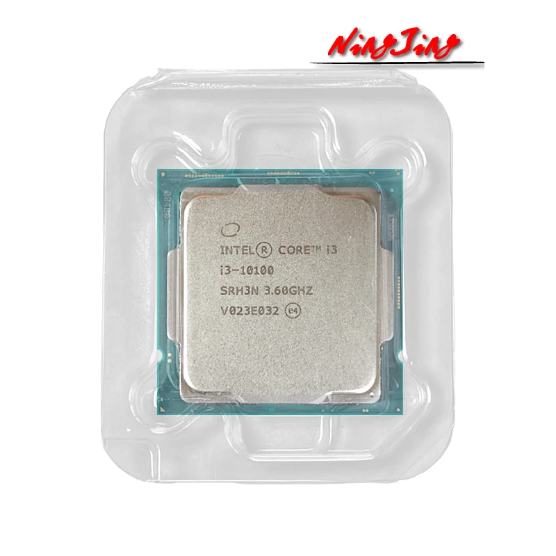 Процессор Intel Core i3 10100 3 6 ГГц 4 ядра 8 потоков ЦП L2 = 1 Мб L3 65 Вт LGA 1200 новый без