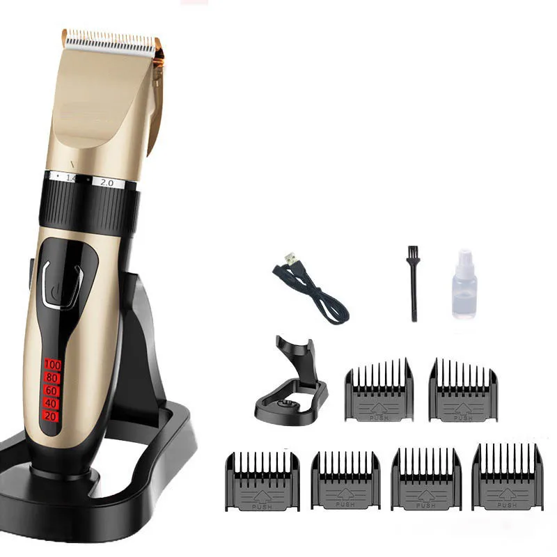 Машинка для стрижки волос перезаряжаемая Мужская стрижка инструмент