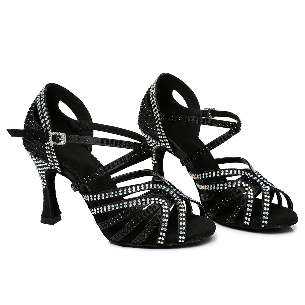 New Women Dance-Shoes Girls Latin Tango Ladies Modern Ballroom Dance Shoes High Heels Soft Bottom Dancing Shoes Hot Selling