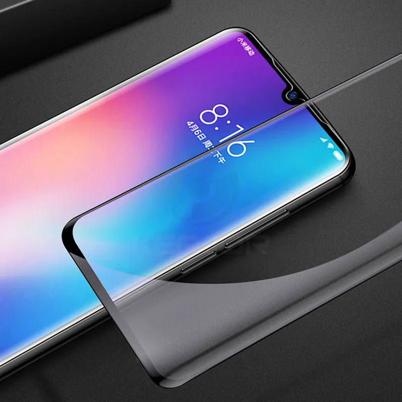 2 шт закаленное стекло для Xiaomi mi 9 lite защита экрана Анти-взрыв полное покрытие Защитная пленка для Xiaomi mi 9 mi a3