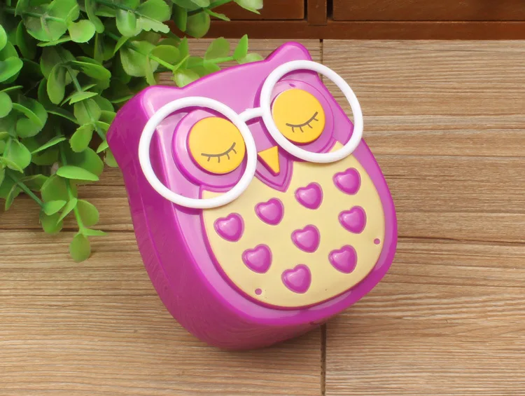 Owl Baby Night light Automatic Sensor Light Control Lamp Plug Child Kids Baby Room Led Lamp Animal Socket veilleuse