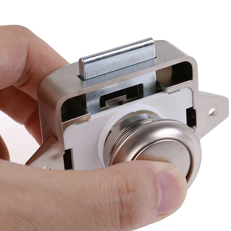 Нажимная кнопка блокировки дверной замок дверные ручки для шкафа колесного дома