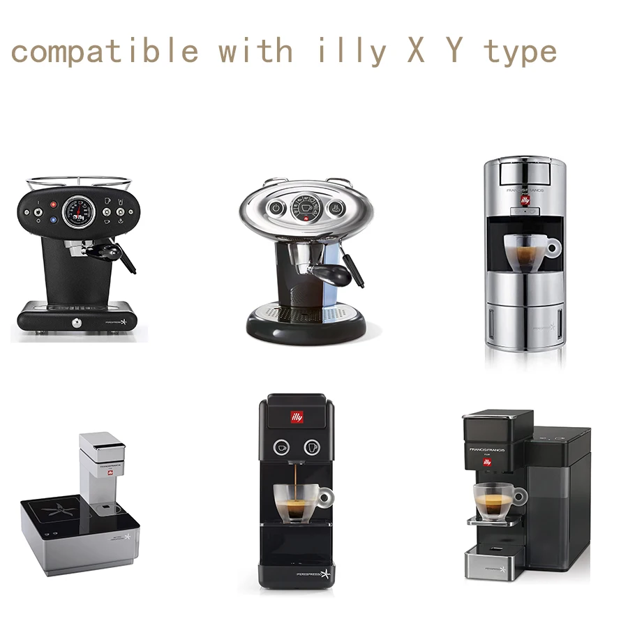 Фото Капсула/подходит для кофемашины illy/металлическая пополняемая многоразовая капсула из нержавеющей стали, подходит для капсул illy cafe №2