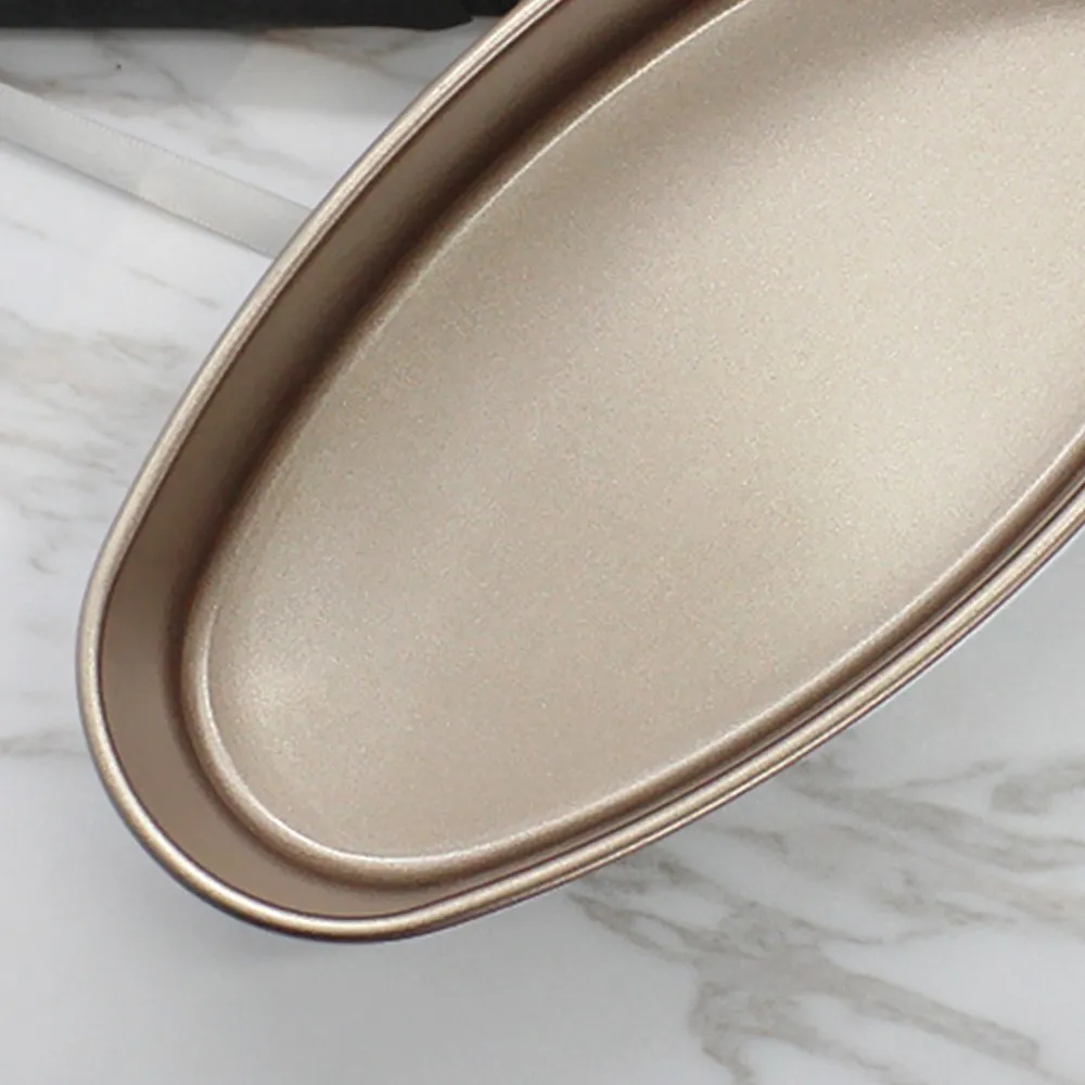 Non-stick Oval Shape Cake Molds Carbon steel Cheese Bread Tray Making Mould Kitchen Baking Tools | Дом и сад