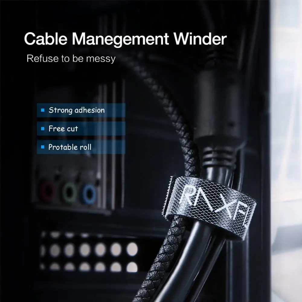 Кабельный органайзер провод зажим для намотки наушников Держатель мыши кабель