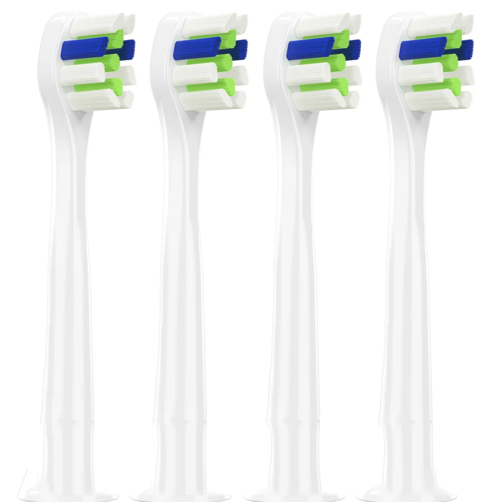 

4 шт., сменные головки для электрической зубной щетки Philips Sonicare