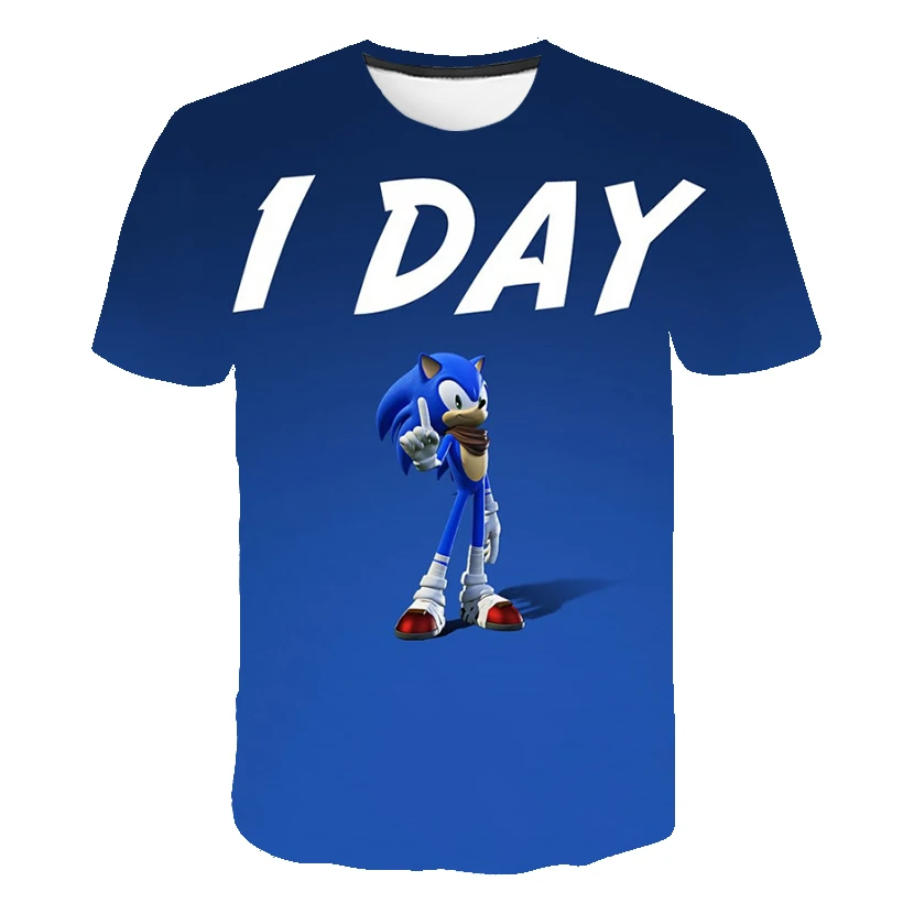 Забавные футболки для девочек с объемным изображением Марио и Соника Костюм