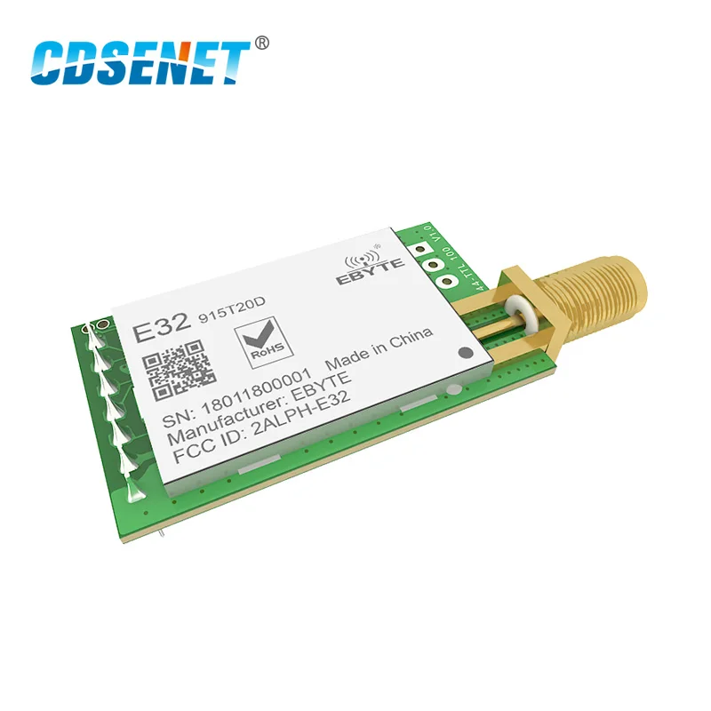 Беспроводной Радиочастотный приемопередатчик LoRa 915 МГц SX1276 дальнего радиуса