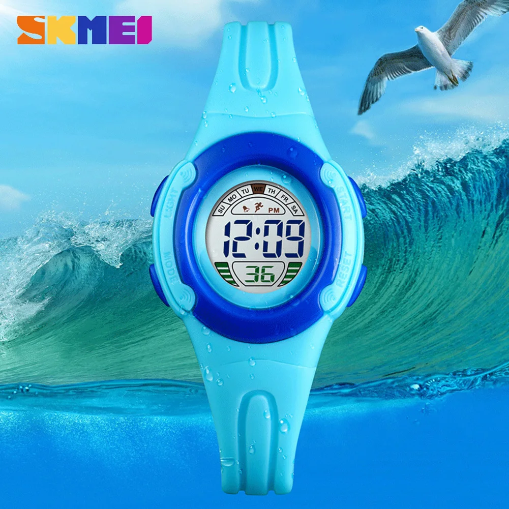 

New SKMEI Children Watches Kids Watches Sports Style Wristwatch Fashion Children Digital Watches 5bar Waterproof Montre Enfant