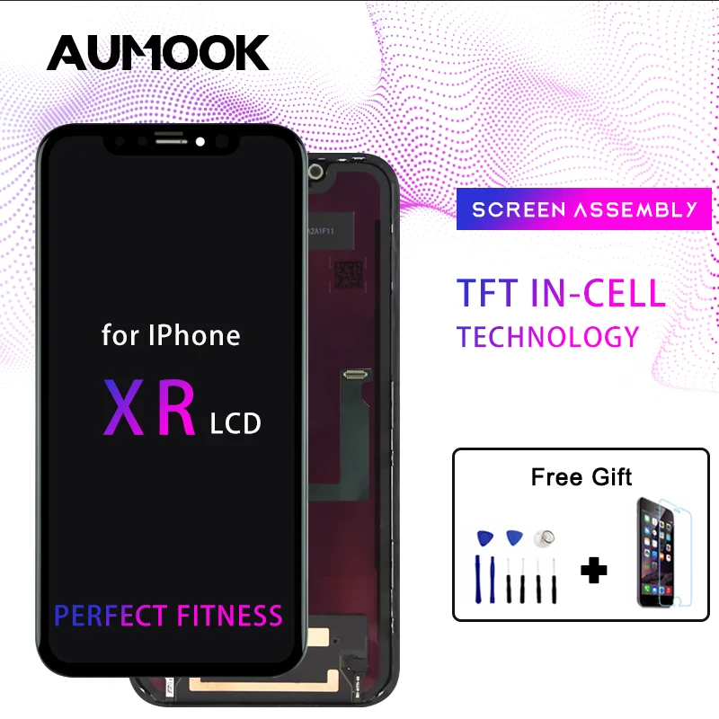 TFT ЖК дисплей для IPhone XR сенсорный экран дигитайзер OEM Оригинальный XS MAX Запасные