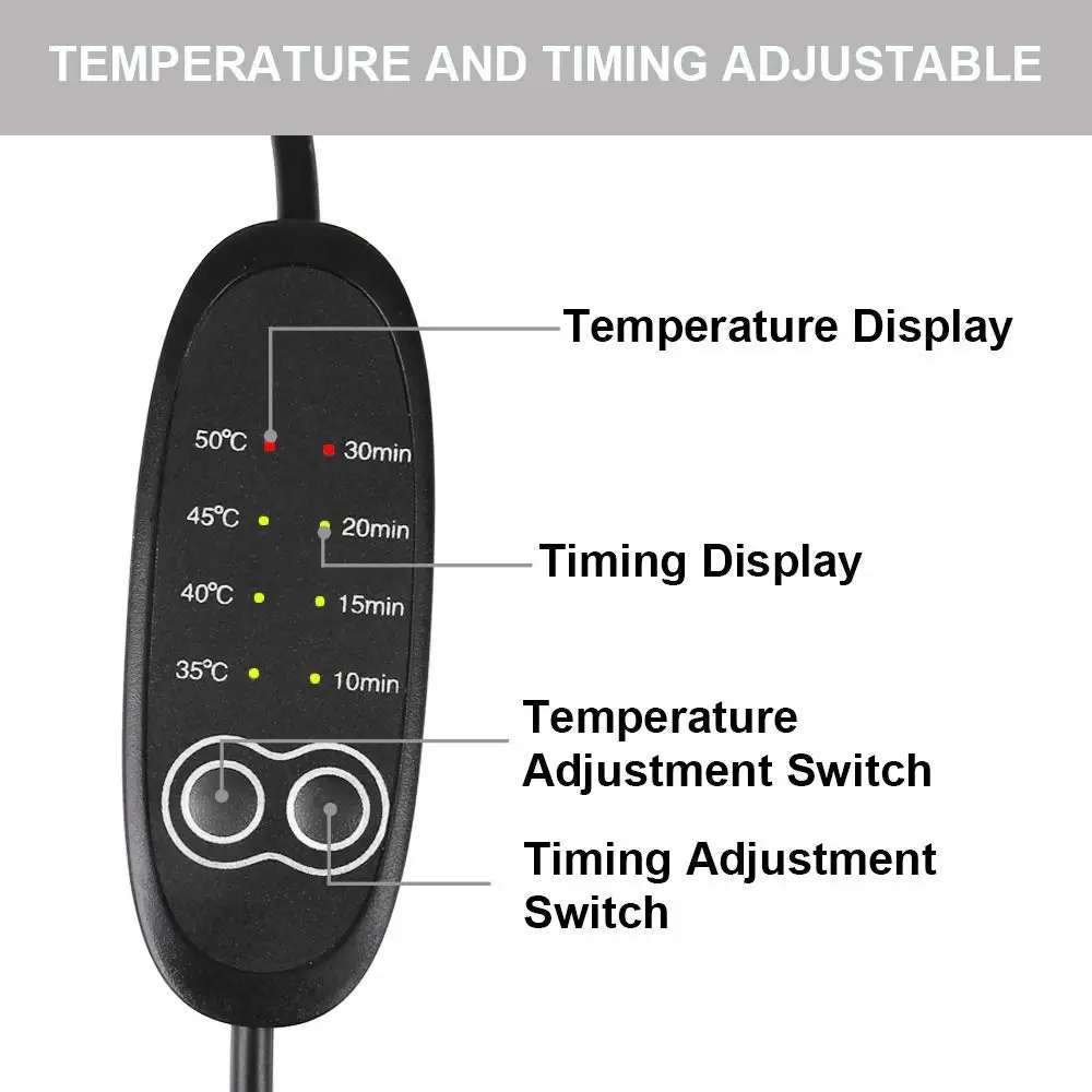 USB Паровая маска для глаз Контроль температуры термопаровая хлопковая сухой