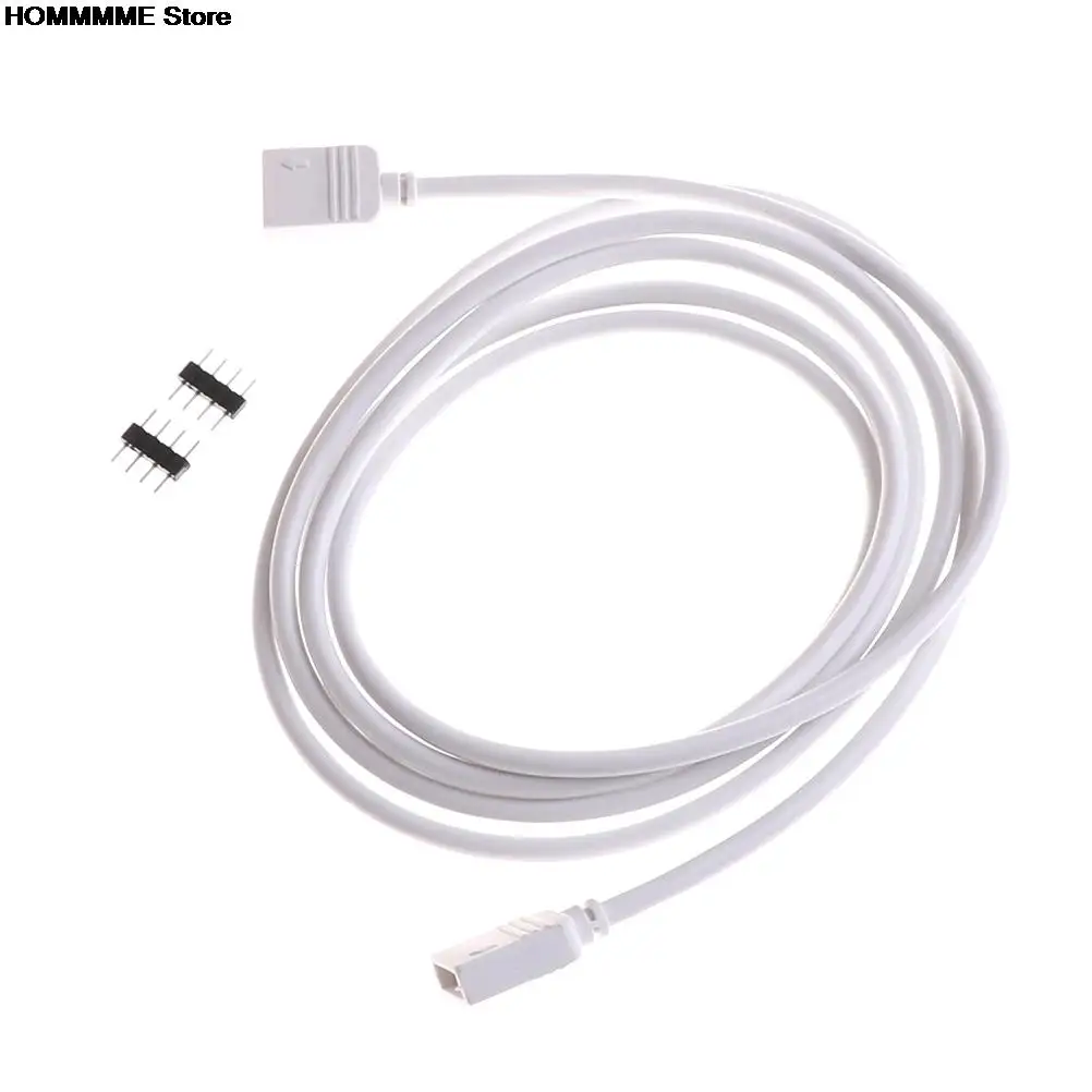 1PC White 1.5M 4 PIN RGB Led Light Bar Extension Cable Lighting Strips Expansion Cables Wire | Сетевые шнуры и удлинители
