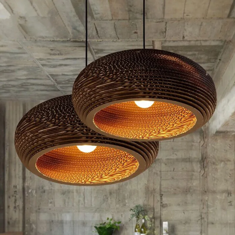 Уникального творческого коричневый гофрированный картон бумага переработанная