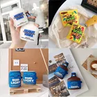 Чехол Bud светильник Beer для AirPods 1 2 Pro, коробка для печенья с шоколадными чипами, мягкий силиконовый чехол для беспроводных bluetooth-наушников