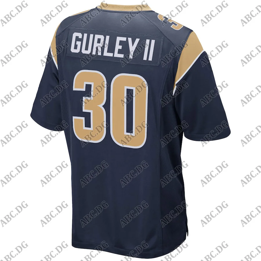 

Customized Stitch American Football Jersey Men Women Kid Youth Los Angeles Todd Gurley II Navy Super Bowl LIII Bound Game Jersey